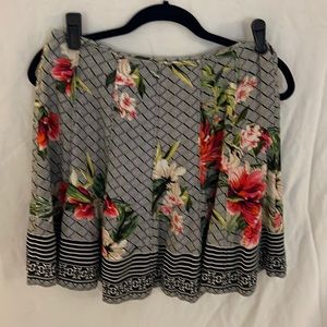 Floral skirt